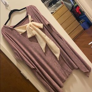 Luxe Tunic with Bow on Back